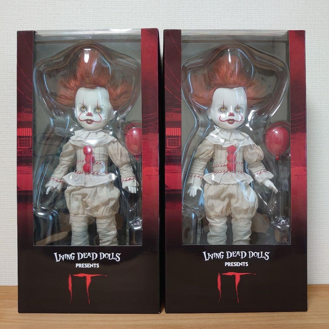 リビングデッドドールズ ペニーワイズ IT イット 2体セット メズコ Amazon.co.jp: リビングデッドドールズ ペニーワイズ IT イット